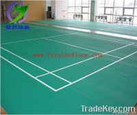 PVC sports floor for indoor badminton