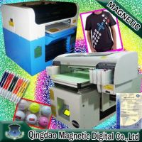 digital flatbed black t shirt printer(CE)