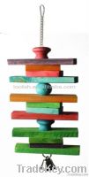 coloful wooden sections and beads