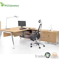 MDF Board Office Tables With Steel