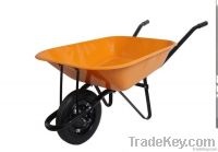 Hot Sale Wheelbarrow WB6200 Pneumatic wheel 65L tray (Manufacture)