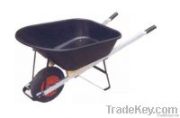 plastic tray garden wheelbarrow WB7801, heavy load for home gardener