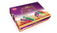  Penbar filled cocolin, purple, red, green, cream Gift Pack