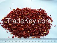 Chinese 2014 crops air dried sweet red bell pepper granules