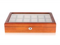 watch storage box display case solid wood watch case 18 grid watch collector case Brand new High quality