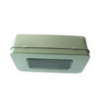 New rectangular tin box with hinge for electronic cigarette From China