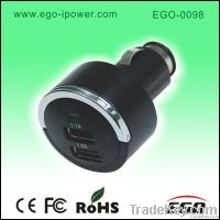 5v 2100ma dual usb car charger