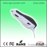 Best selling car charger for samsung galaxy s2 s3 s4