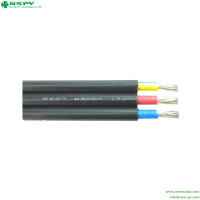 Solar Cable 3 Cores Tinned Copper XLPE Solar Wire PV Cable 1.8KVDC XLPO Cable From China