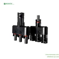 Ip68 Waterproof 1500vdc 3 To 1 Solar Branch Connectors Solar Connector 3 In 1 For Photovoltaic System