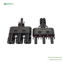 Ip68 Waterproof 1500vdc 3 To 1 Solar Branch Connectors Solar Connector 3 In 1 For Photovoltaic System