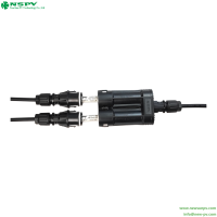 IP68 TUV Solar Branch Fuse Connector 1500VDC Removable Fuse for Solar System Protection