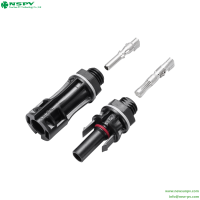 PPO Waterproof Solar Panel Connector 1500VDC 60A PV Panel Connector