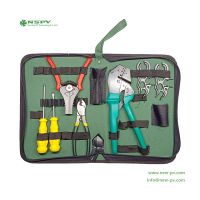 Solar Tool Kit mc 4 Crimping Tool Kit Dolar Installer Tool Kit Cable Crimper Wire Stripper