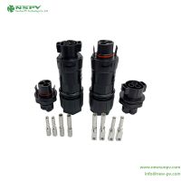 2p 3p Solar Ac Connector Ip68 Waterproof Ac Power Connector For Solar Inverter And Combiner Box