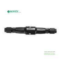 High Rated Current 50A Solar Fuse Connector 1500VDC Solar Straight Connector For Photovoltaic System From China