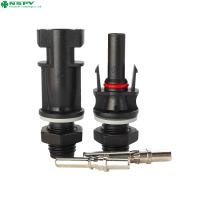 PV4.0 Panel Mount Connector Solar Panel Connector IP68 Waterproof Long Type