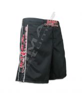 Wholesale MMA Grappling Shorts | Black Non-Stretch Waist Fight Shorts Manufacturer