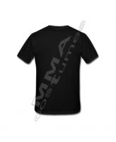 Men’s Crew Neck Cotton Polyester T-Shirt | Plain Black Casual & Sportswear