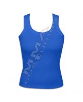Womenâs Tank Top | Blue Stretch Sports Tank