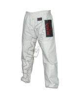 Ripstop Premium 100% Cotton BJJ Pants White Lightweight Gi Trousers From Pakistan