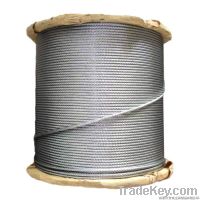 7x7 galvanized/ungalvanized steel wire rope