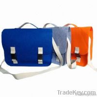 Bags with felt material