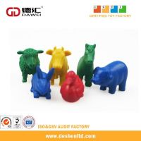 Plastic animal counters educational math toys and puzzle toys