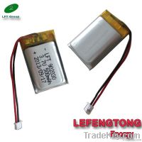 Rechargeable Polymer 3.7v 500mah Battery for GPS