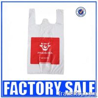 HDPE plastic  t shirt bag with high quality and factory price From China