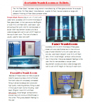 fiberglass rooms, guard room,living rooms and portable toilets