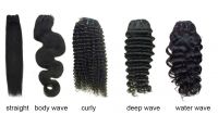 10a grade water wave unprocessed virgin brazilian human hair weaving hot selling