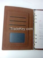 2015 Agenda Notebook Blue Loose Leaf