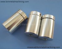 Aluminum glass standoff aluminum spacer