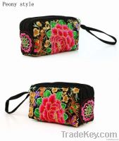 (Free shipping)Chinese   embroidered  wallet&purse