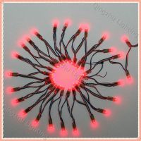 9mm outdoor single color waterproof p10 led module string