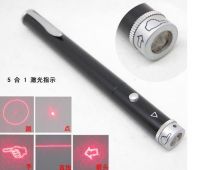  1w laser pointer with 5 different logo 