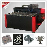 Metal sign&amp;label laser cutting machine