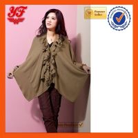 2014 winter warm acrylic shawls wholesale