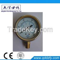 Liquid fill pressure gauge YTN-60 From China