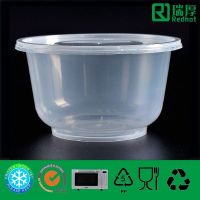 Microwaveable Round Plastic Food Container 450ml