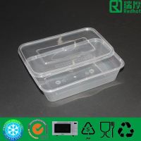 Microwaveable Plastic Lunch Container 500ml