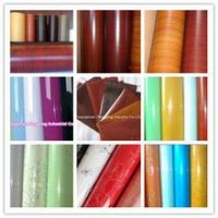 Decorative wood grain pvc foil for Doors 