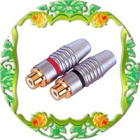 RCA connector jack  