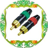 Metal RCA connector  