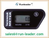 Record Max RPM Tachometer Hour Meter For gas engine Motorcycle ATV Snowmobile Boat marine lawn mower generater jet ski From China