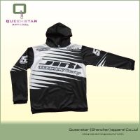 fashionable digital printed zipper Hoodies for men From China