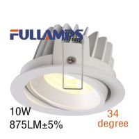 LED Down Light , cob led downlight, 10w recessed down light