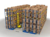 Warehouse Shelves with Heavy-duty Drive-in Pallet Rack