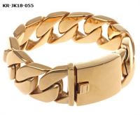 Stainless Steel 18K Gold Bracelets From China